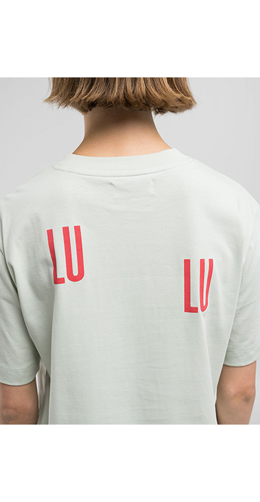 BOXフィット オープンエンドジャージープリントTシャツ 詳細画像